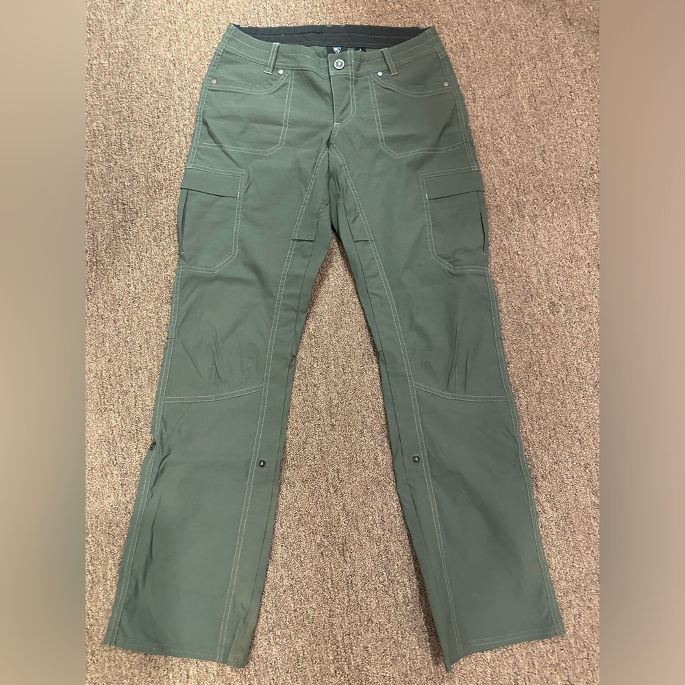 NWOT Kuhl Women’s Hiking Pants Size 6 Pine Green